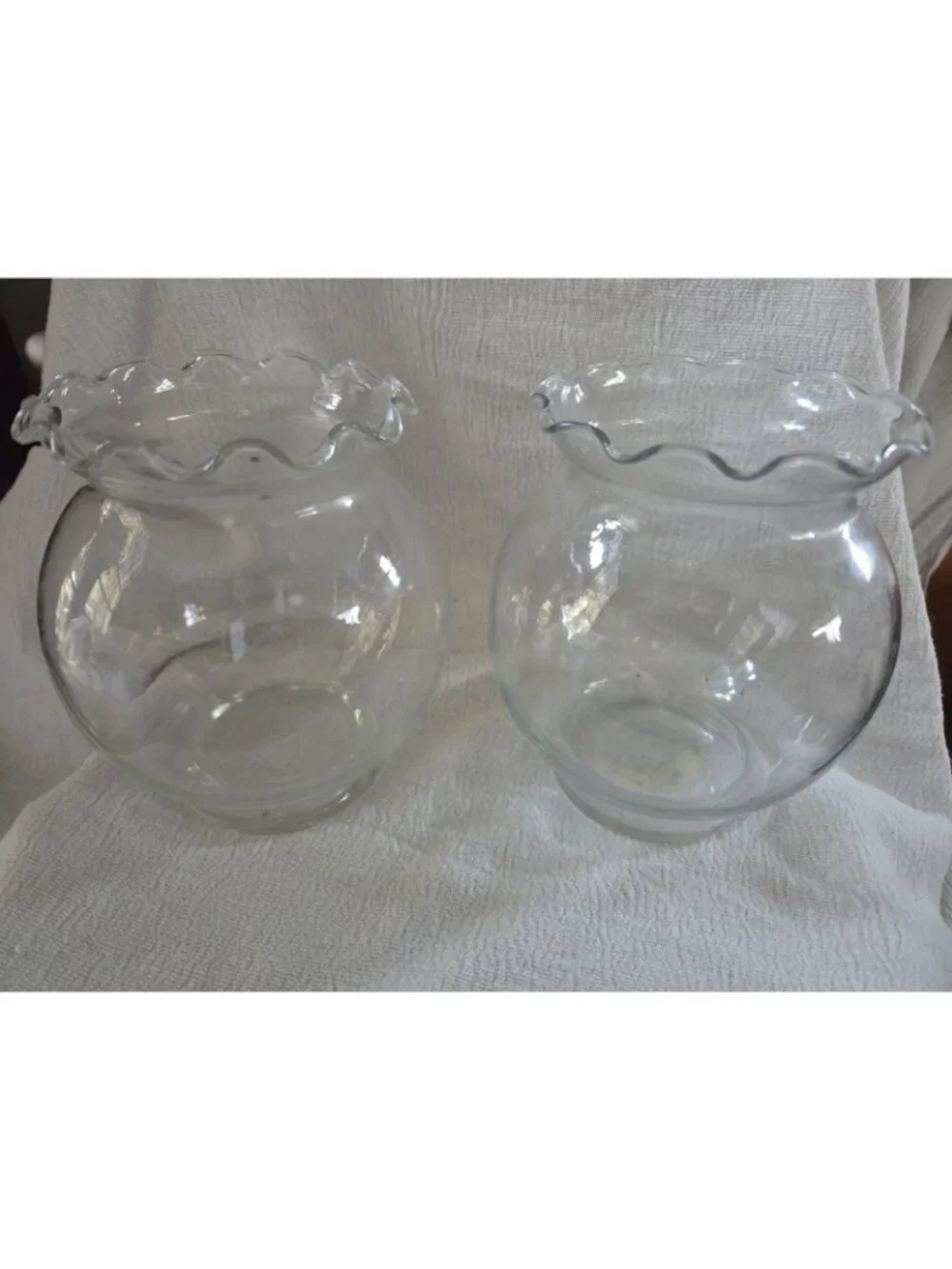 Set of 2 Vintage Indiana Glass Co. 5¼ 